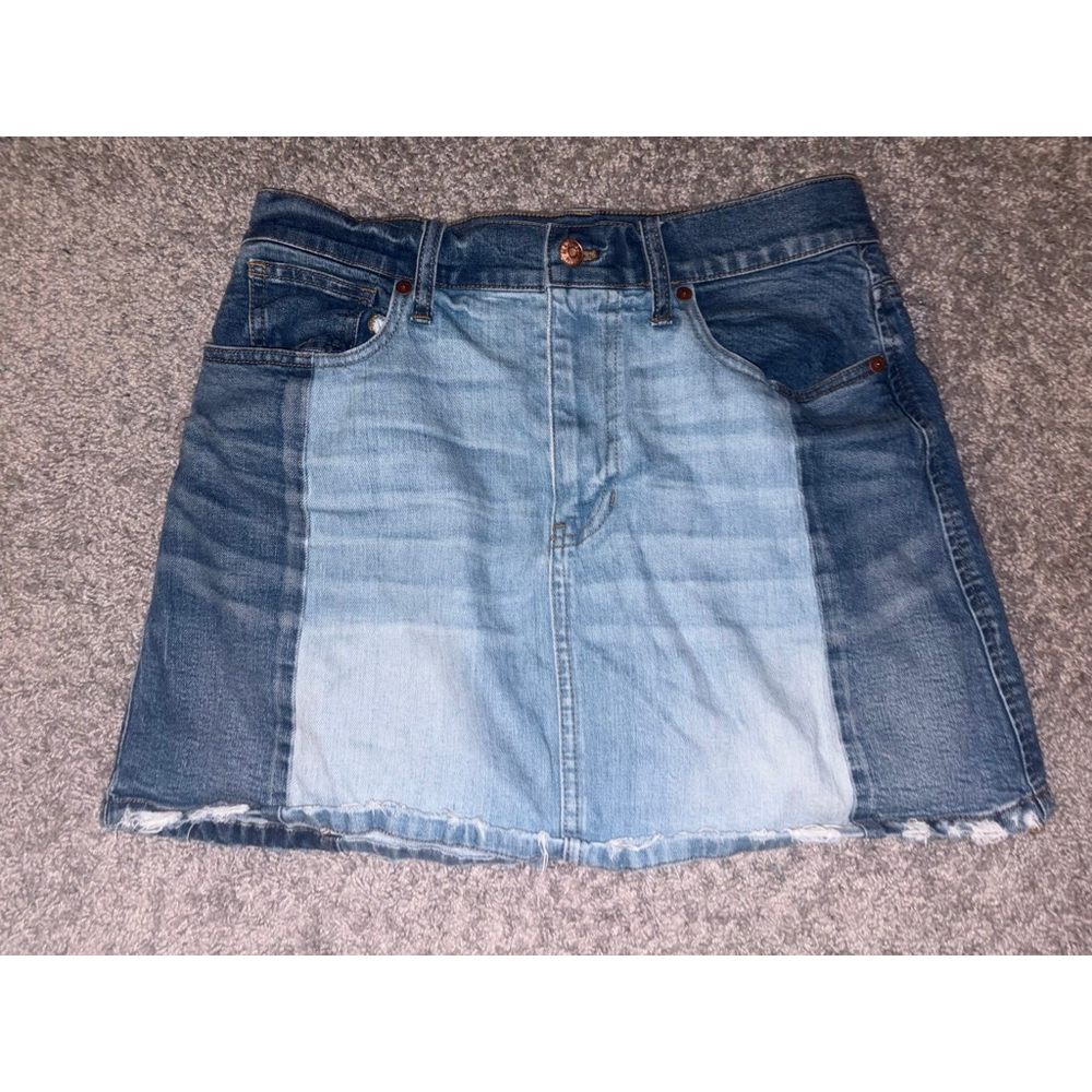 Madewell Jean Skirt